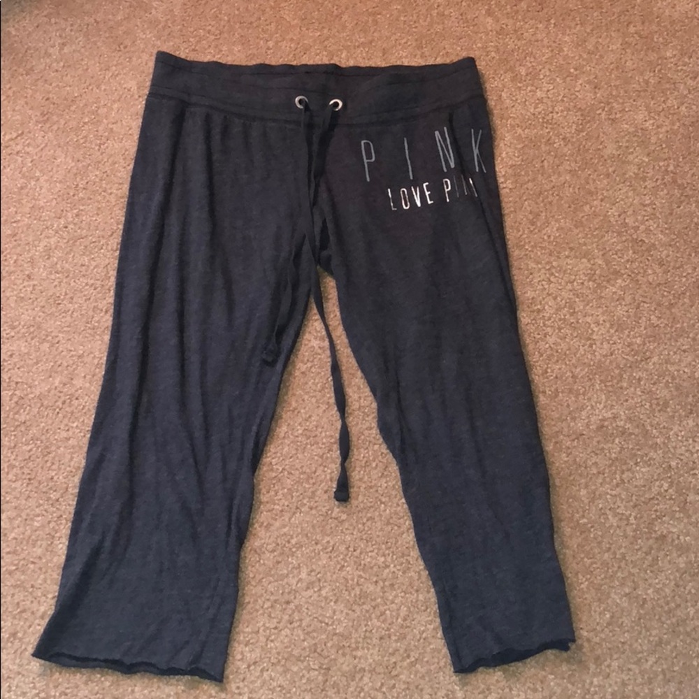 PINK Victoria Secret Capri Lightweight Sweatpants